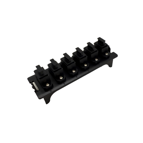 LinkIT MPO standard adapter plate 6xMPO adaptors | Plug-in latch
