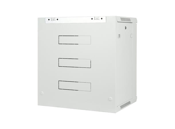 LinkIT Wall Cabinet 19' 12U Grey W600xD450xH635 |  Glass 
