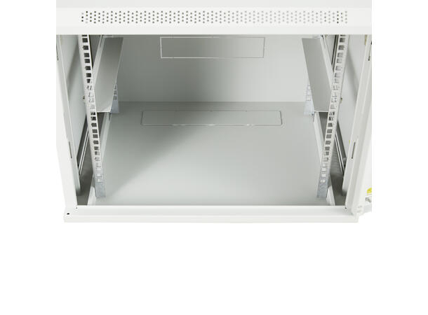 LinkIT Wall Cabinet 19' 12U Grey W600xD450xH635 |  Glass 