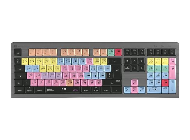 Logickeyboard Avid ProTools Mac UK Mac Backlit ASTRA 