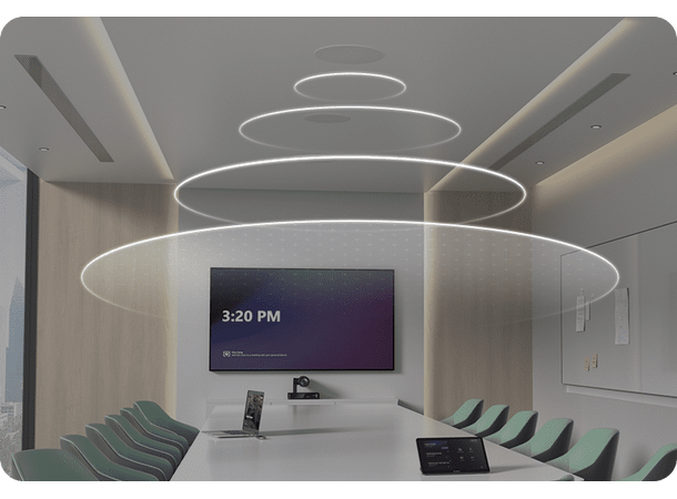 Yealink SkySound CS10-D Dante edition 2-Way coaxial network ceiling speaker 