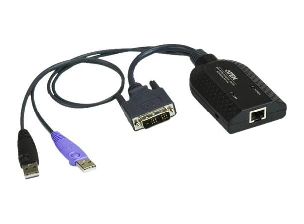 Aten KVM CPU Modul USB KA7166 USB | DVI Virtual Media adapter 