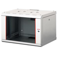 Lande PROline 7U B600xD600xH418 | w/Glass door | Grey