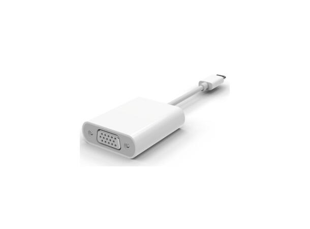 LinkIT USB C 3.1 VGA F adapter White Gen 1 | 1080p | 20 cm cable 