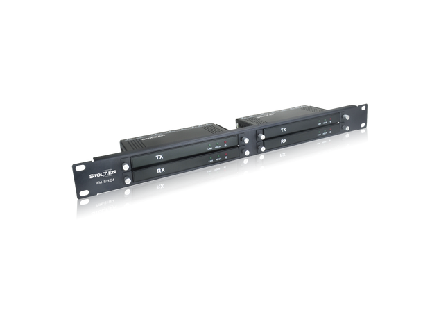 Stoltzen RackMount 4 Units 1U för 4x Slim Extender från Stoltzen 