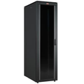 Lande Server cab. Black 32U W600xD1000 DYNAmic | w/perf. doors front and rear