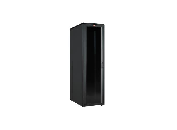 Lande Server cab. Black 32U W600xD1000 DYNAmic | w/perf. doors front and rear 