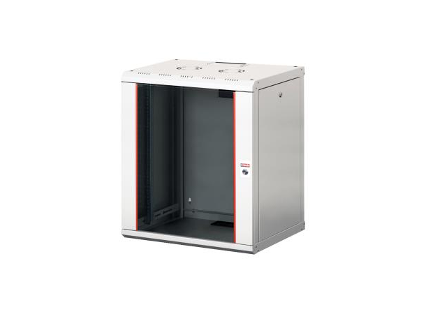 Lande PROline 16U B600xD600xH818 | w/Glass door | Grey 