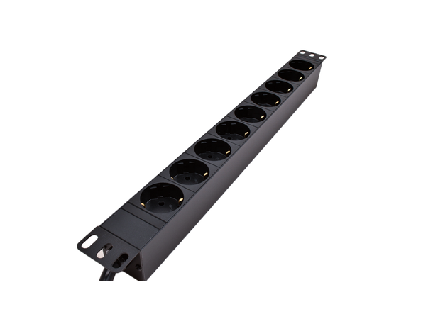 LinkIT 19" Power rail 9xCEE 7/4 2m C20 | 16A | 1U 
