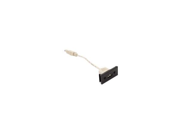 LinkIT EuroModule USB Svart 1 Slot/25x50mm. F/F 