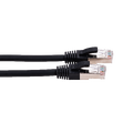 LinkIT Patch S/FTP Cat6a Black 25m AWG 26/7 | LSZH | Snagless