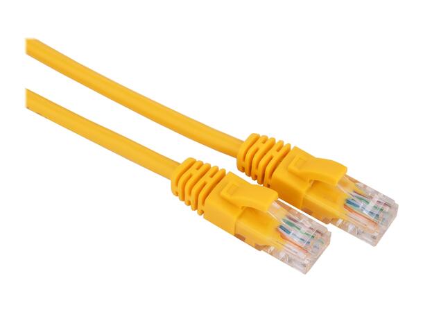 LinkIT Patch U/UTP Cat5e gul 3m AWG 26/7 | PVC 