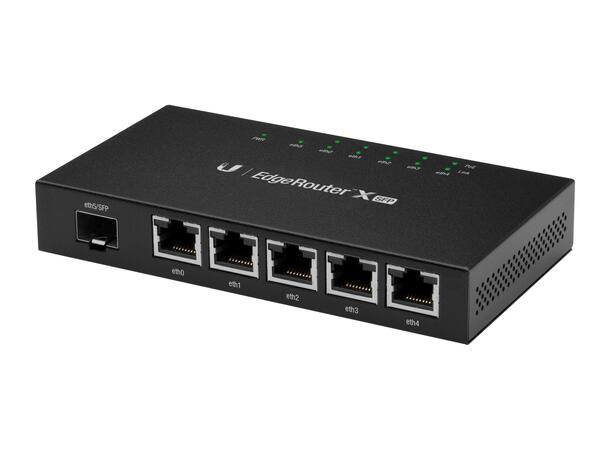 Ubiquiti EdgeRouter X 5-port Gigabit Router with SFP In and passive 