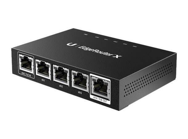 Ubiquiti EdgeRouter X 5-port Gigabit Router with SFP In and passive 
