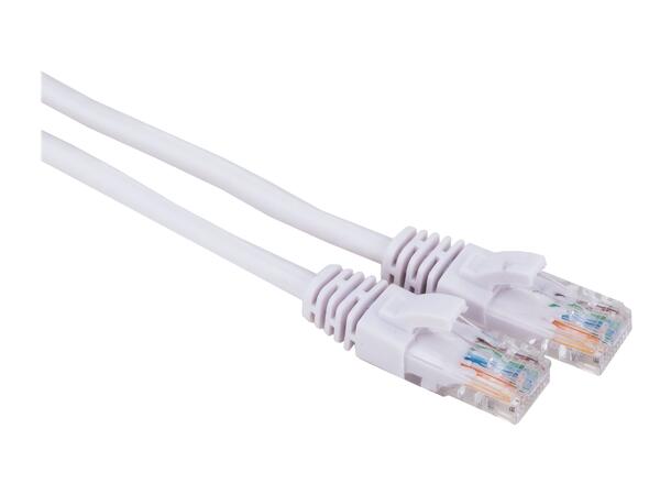LinkIT Patch U/UTP Cat5e hvit 5m AWG 26/7 | PVC 