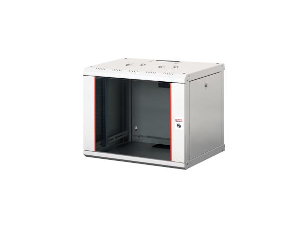 Lande PROline 9U B600xD600xH505 | w/Glass door | Grey 