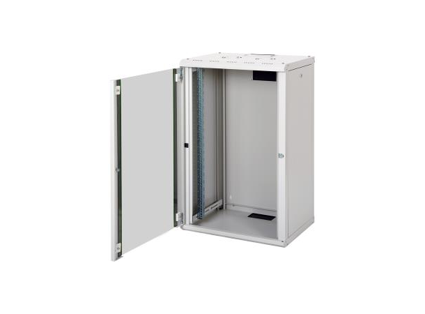 Lande Proline 20U W600xD450xH996 | Grey | Glass door 