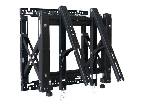 Edbak Videoväggfäste Pop Up 70-98" Quick Relase | landskap | 130kg 