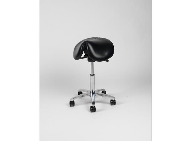 KENSON Balance Chair Flexsaddle Black | Leather | Triangular seat 