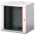 Lande PROline 12U W600xD450xH640 | Grey | w/glass door