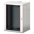Lande PROline 20U B600xD600xH996 | w/Glass door | Grey