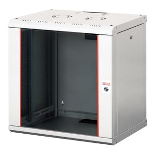 Lande Proline 12U W600xD450xH640 | Grey | Glass door