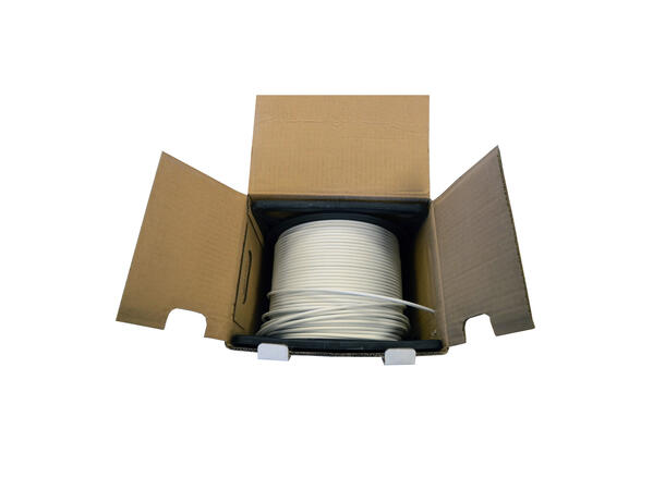 LinkIT Cat.6 U/UTP LSZH vit 305m Installationskabel | AWG 23/1 | 250Mhz 