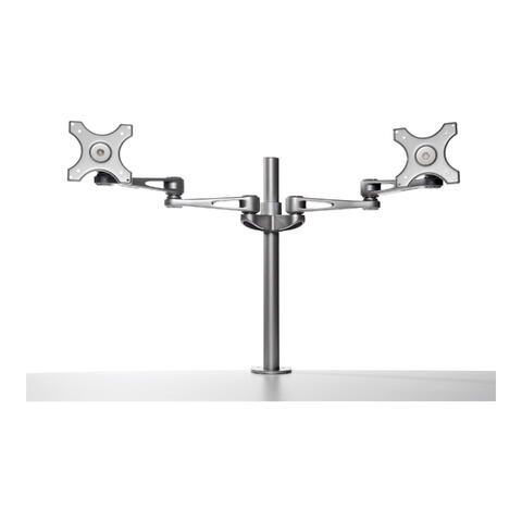 KENSON Monitor arm twin pole 7260 Silver | Easy Installation