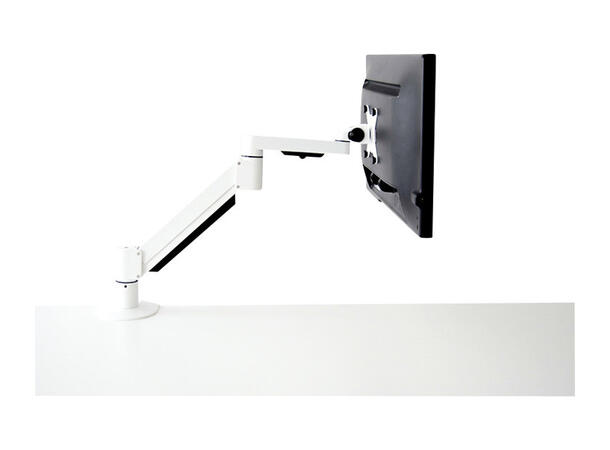 KENSON Monitor arm with gas lift White | Up to 32" | Easy Mounting 