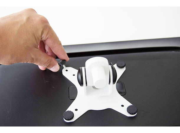 KENSON Monitor arm with gas lift White | Up to 32" | Easy Mounting 