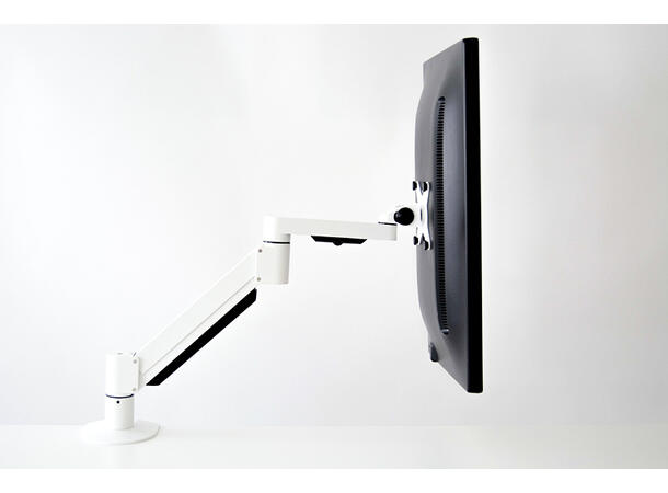 KENSON Monitor arm with gas lift White | Up to 32" | Easy Mounting 