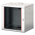 Lande PROline 12U B600xD600xH640 | w/Glass door | Grey