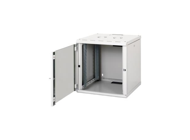 Lande PROline 12U B600xD600xH640 | w/Glass door | Grey 