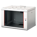Lande PROline 7U W600xD450xH418  | Grey | w/glass door