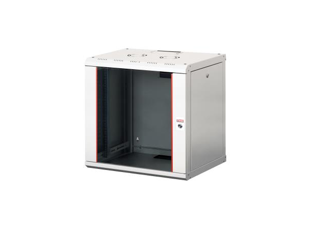 Lande Proline 12U W600xD600xH640 | Grey | Glass door 