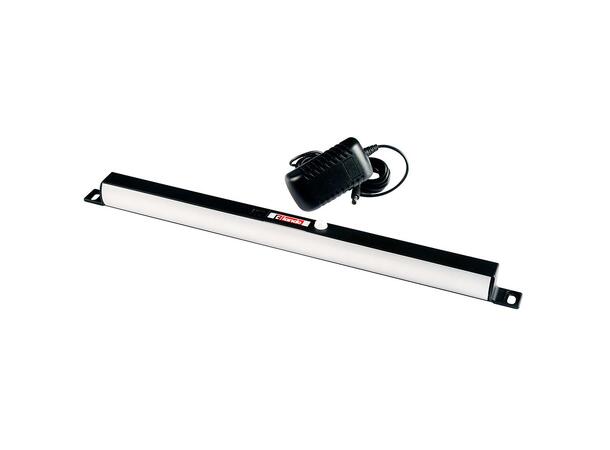 Lande Lyslist magnetisk for 19" skap Gray | Door or Touch Switch 