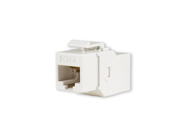 LinkIT Keystone Pass-through Cat.6 UTP For keystone panel | hun/hun | vit 