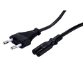 LinkIT Power Cable CEE7/16-C7 Black 1m Euro - C7 | 2 x 0,75mm² | PVC