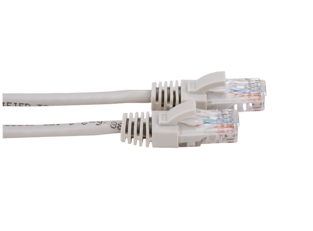 LinkIT Patch U/UTP Cat5e Grå 0.5m AWG 26/7 | PVC 