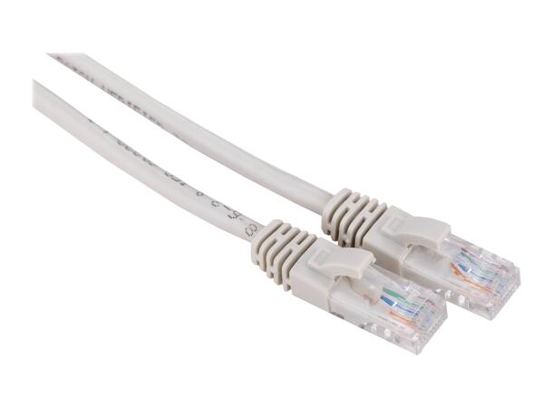 LinkIT Patch U/UTP Cat5e grå 1m AWG 26/7 | PVC 