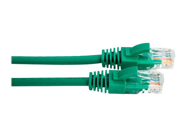 LinkIT Patch U/UTP Cat5e Grön 0.5m AWG 26/7 | PVC 