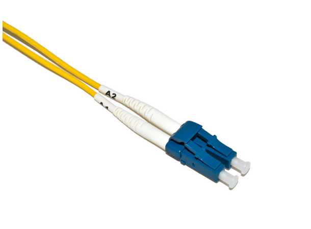LinkIT fiber patch OS2 LC/ST 1m Duplex | SM | LSZH | Yellow 