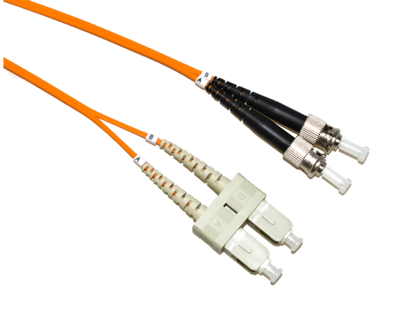 LinkIT fiber patch OM2 SC/ST 2m Duplex | MM | LSZH 